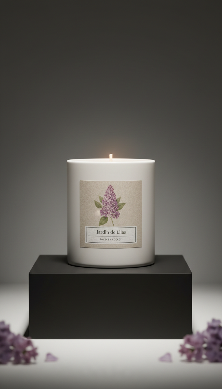 Jardin de Lilas Soy Candle