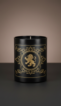 Black Soy Wax Candle in Matte Jar