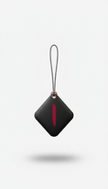 Black Car Freshener Pendant With Silk Cord